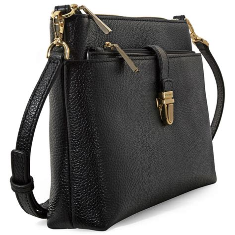 michael kors mercer large snap pocket crossbody black|Amazon.com: Michael Kors Mercer .